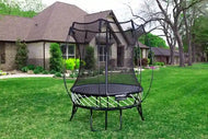 Load image into Gallery viewer, an outdoor trampoline
