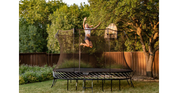 Large Oval Smart Trampoline