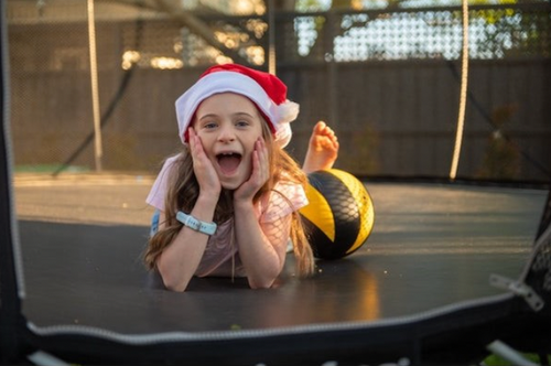 Springfree Trampoline christmas imagery