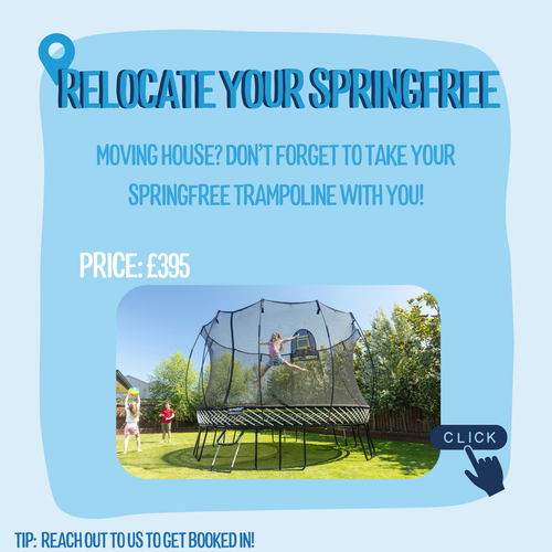 Relocate your trampoline