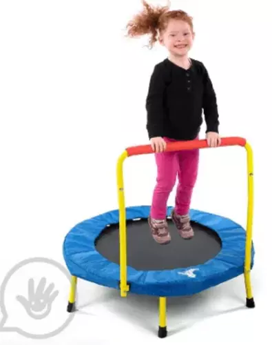 Rebounder trampoline